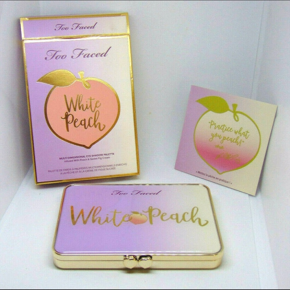 $13 TooFaced White Peach Eye Shadow Palette - Picture 4 of 5